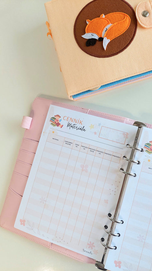 Plánovač pre tvorcov (Quiet book) - PDF