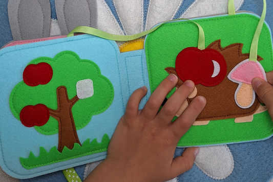 MINI QUIET BOOK pre začiatočníkov