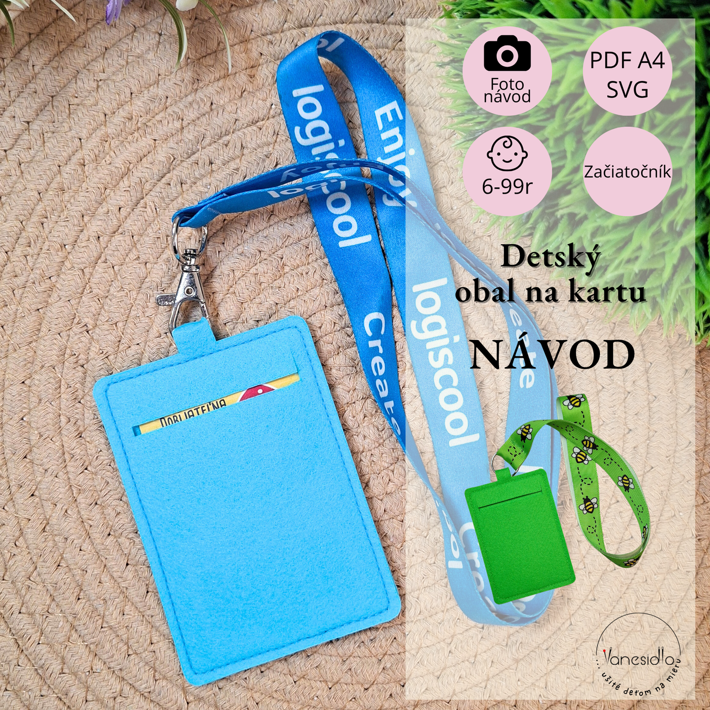 Detský obal na kartu