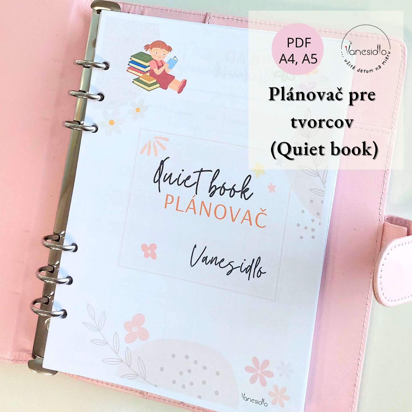 Plánovač pre tvorcov (Quiet book) - PDF