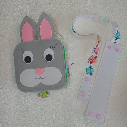 Filcové putko na MINI BOOK - 2 typy uchytenia - Strih PDF s fotonávodom